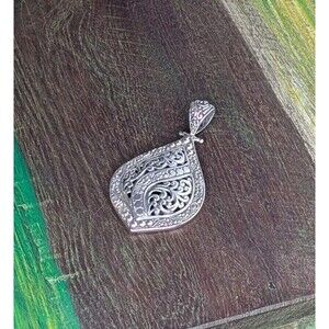 Artisan Of Bali Sterling Silver Filigree 925 Pendant